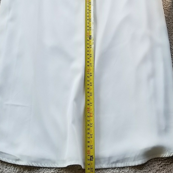 3 for $30 Express Ivory Sleeveless Dress - Picture 4 of 6